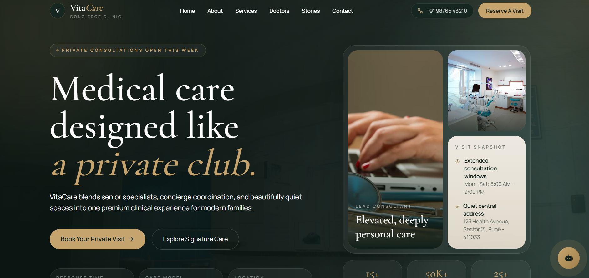 VitaCare Clinic Project